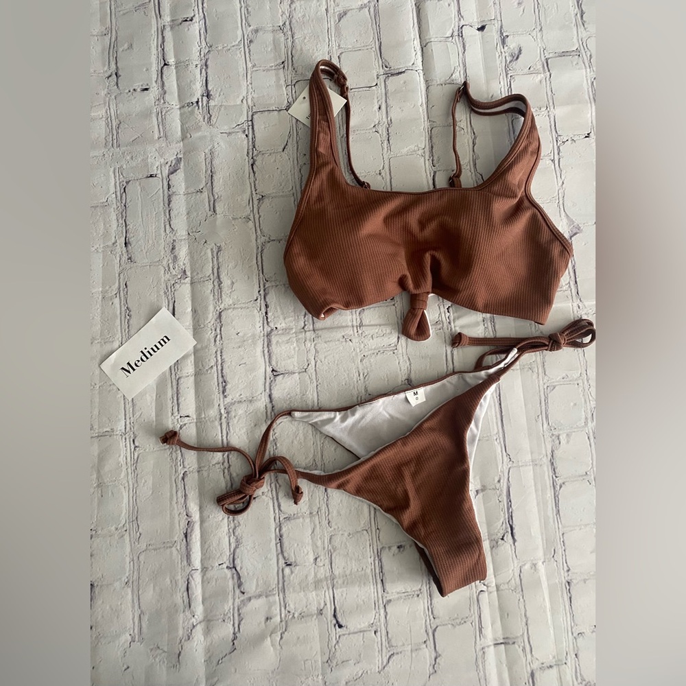 Cute brown two piece